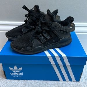 Kids adidas EQT Support ADV Core Black